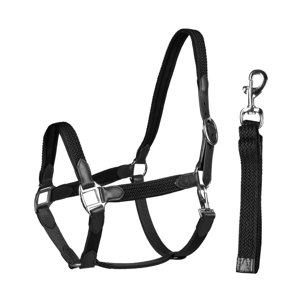 Leather halter for horse HORKA