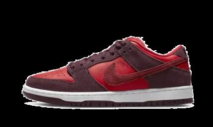 Zapatillas - Skate - Unisex - SB Dunk Low - Burgundy Crush/Team Red