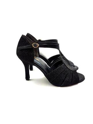 DANCING QUEENS - Glow Twinkle Tanzschuhe Glitter - Absatz 9.0 cm thin