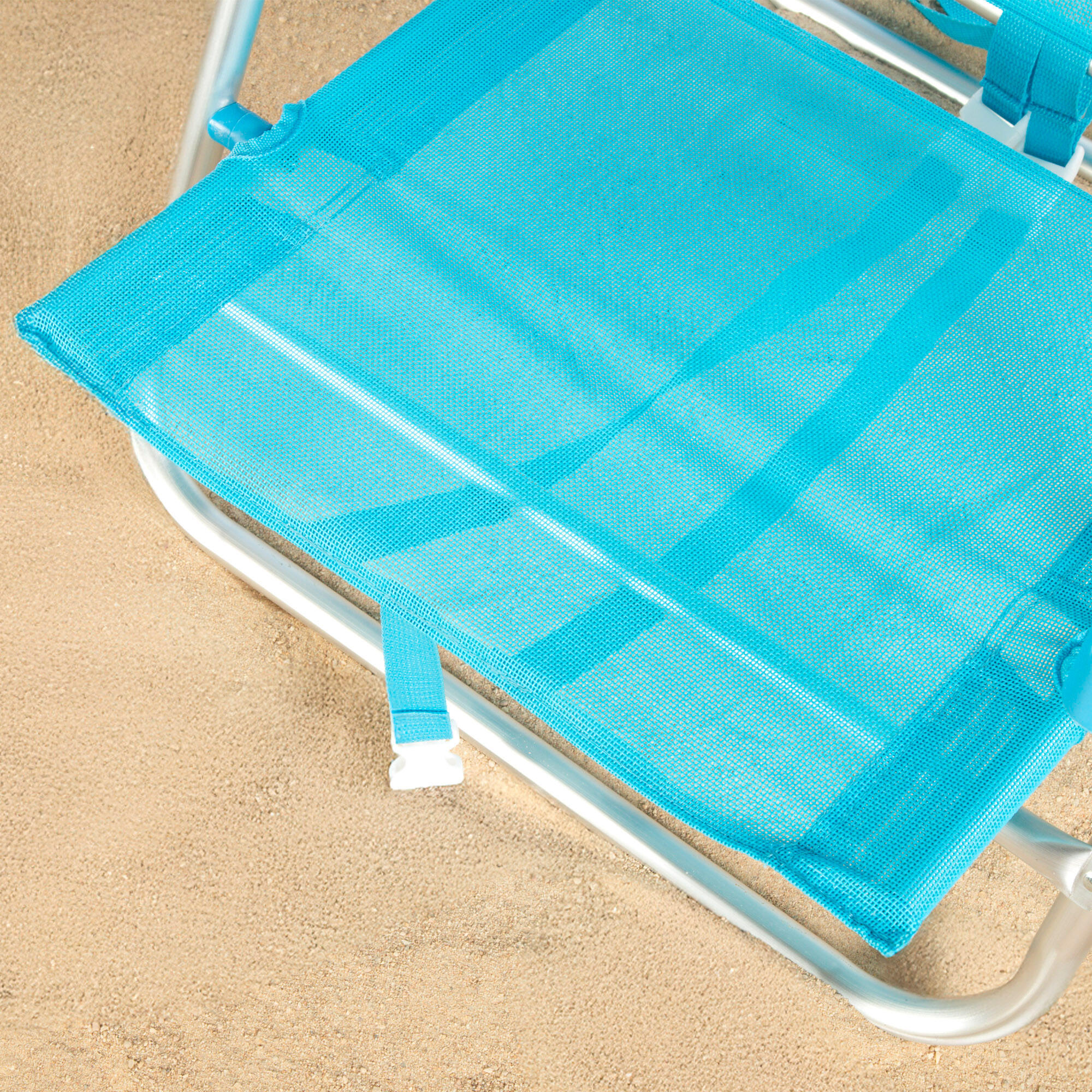 Aktive Set di 2 sedie da spiaggia basse multiposizione 47x49x82 cm Caribe 7/7
