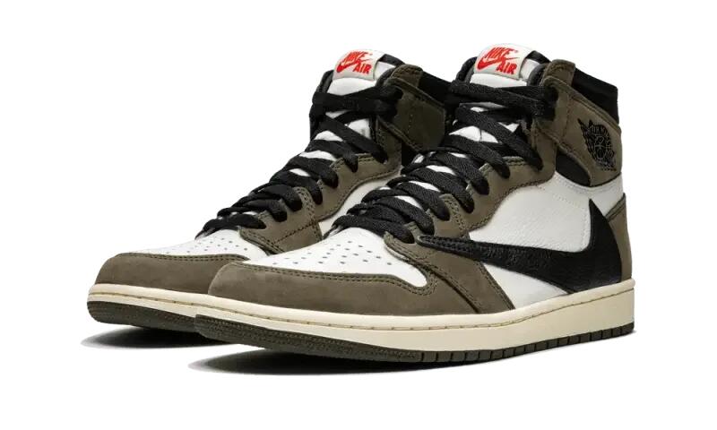 Air Jordan 1 Retro High Travis Scott "Cactus Jack" - Taille : 41 EU 2/4