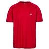 Camiseta deportiva de manga corta Albert para hombre caballero Rojo