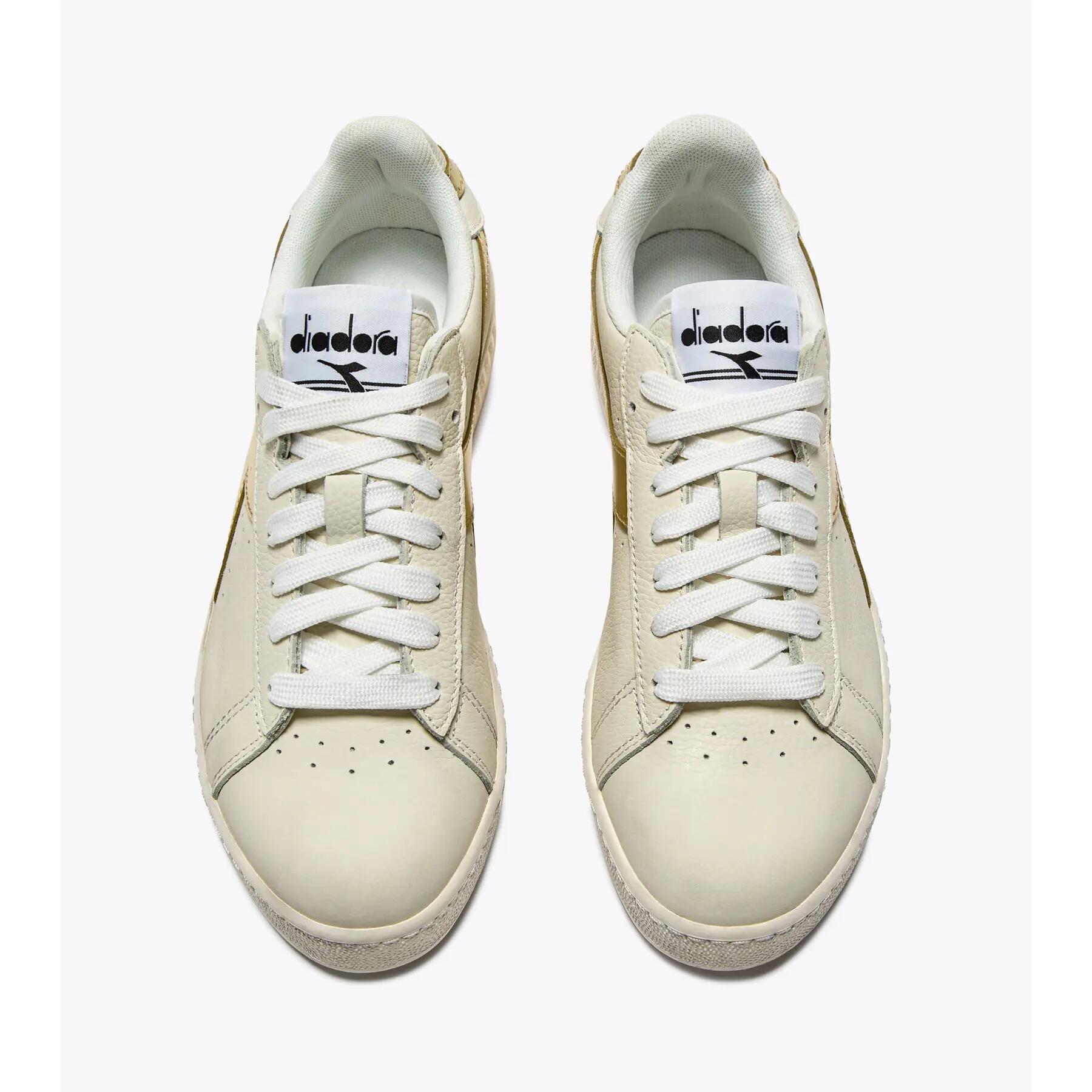 Baskets femme Diadora Game L Low Waxed Metal 3/5