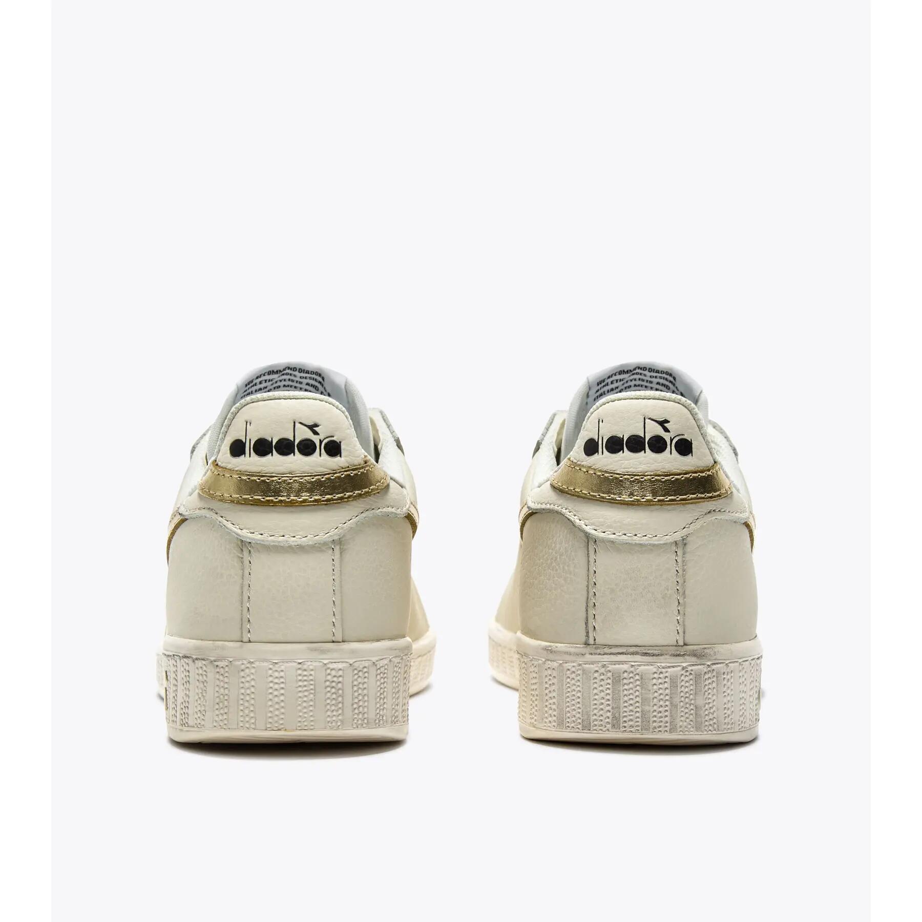 Baskets femme Diadora Game L Low Waxed Metal 2/5
