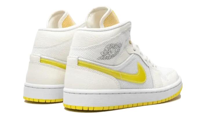 Jordan 1 Mid SE Voltage Yellow (W) 3/4
