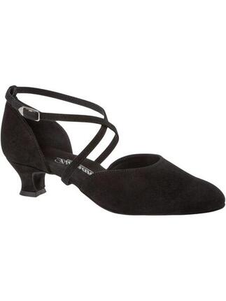 048 Tanzschuhe Wildleder - Absatz 4.2 cm flare