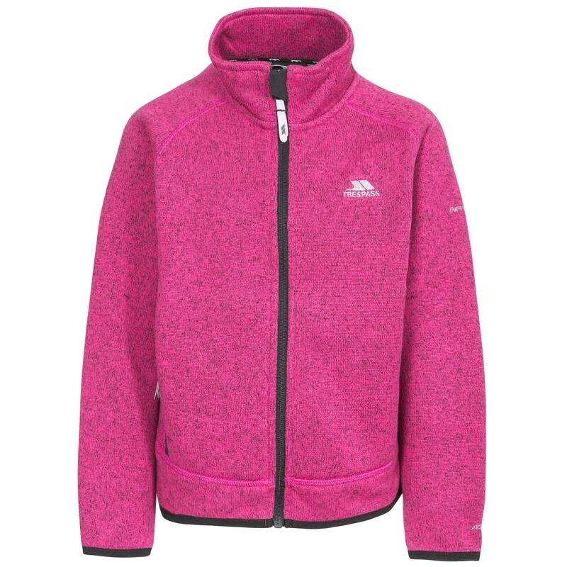 Kinder Fleecejacke Rilla Mädchen Pink