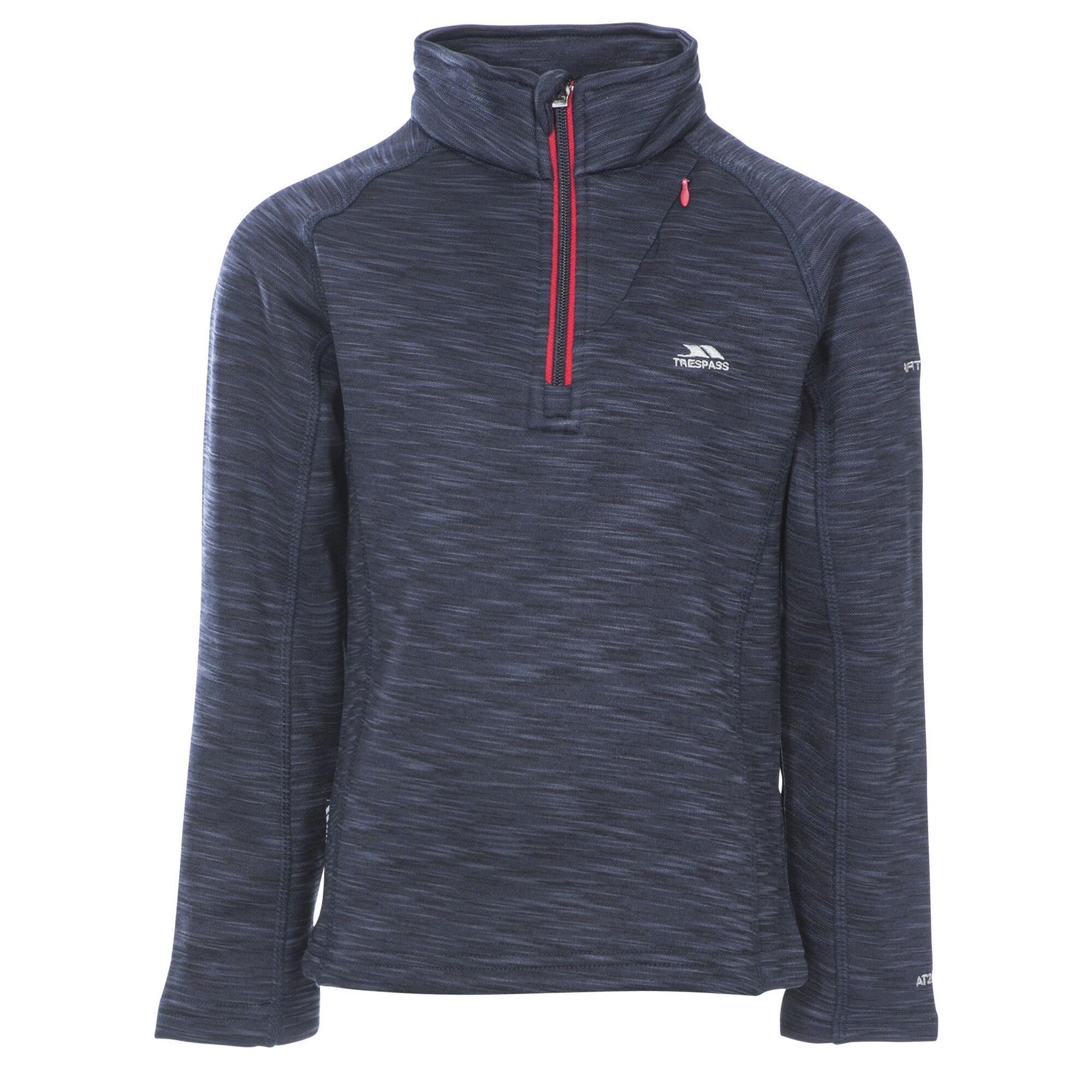 Boy's EDVIN fleece (Mottled navy)