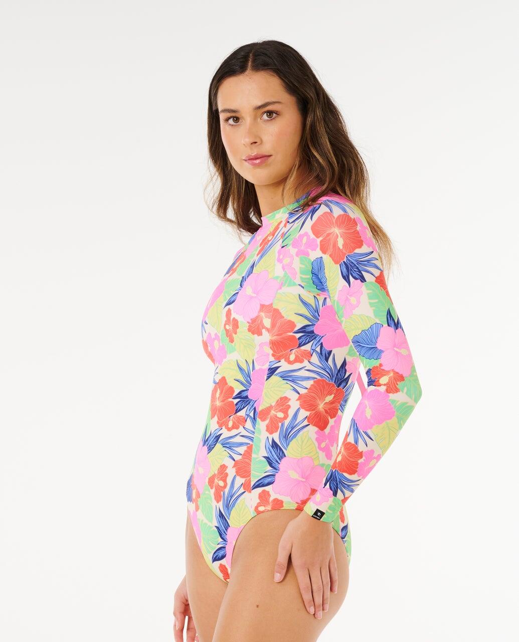 Maillot 1 pièce Party Wave manches longues 2/6