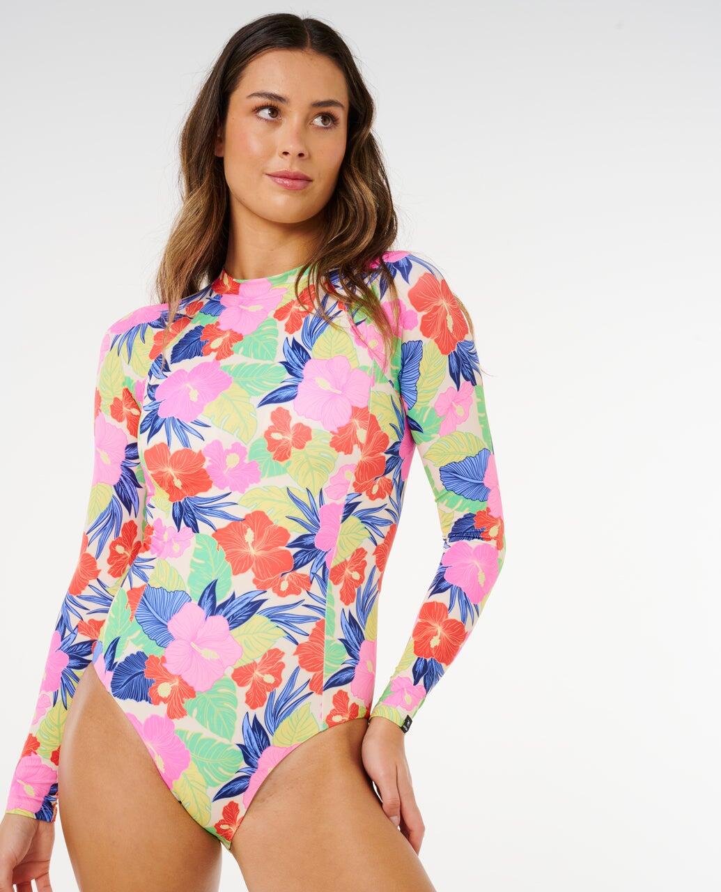 Maillot 1 pièce Party Wave manches longues 6/6