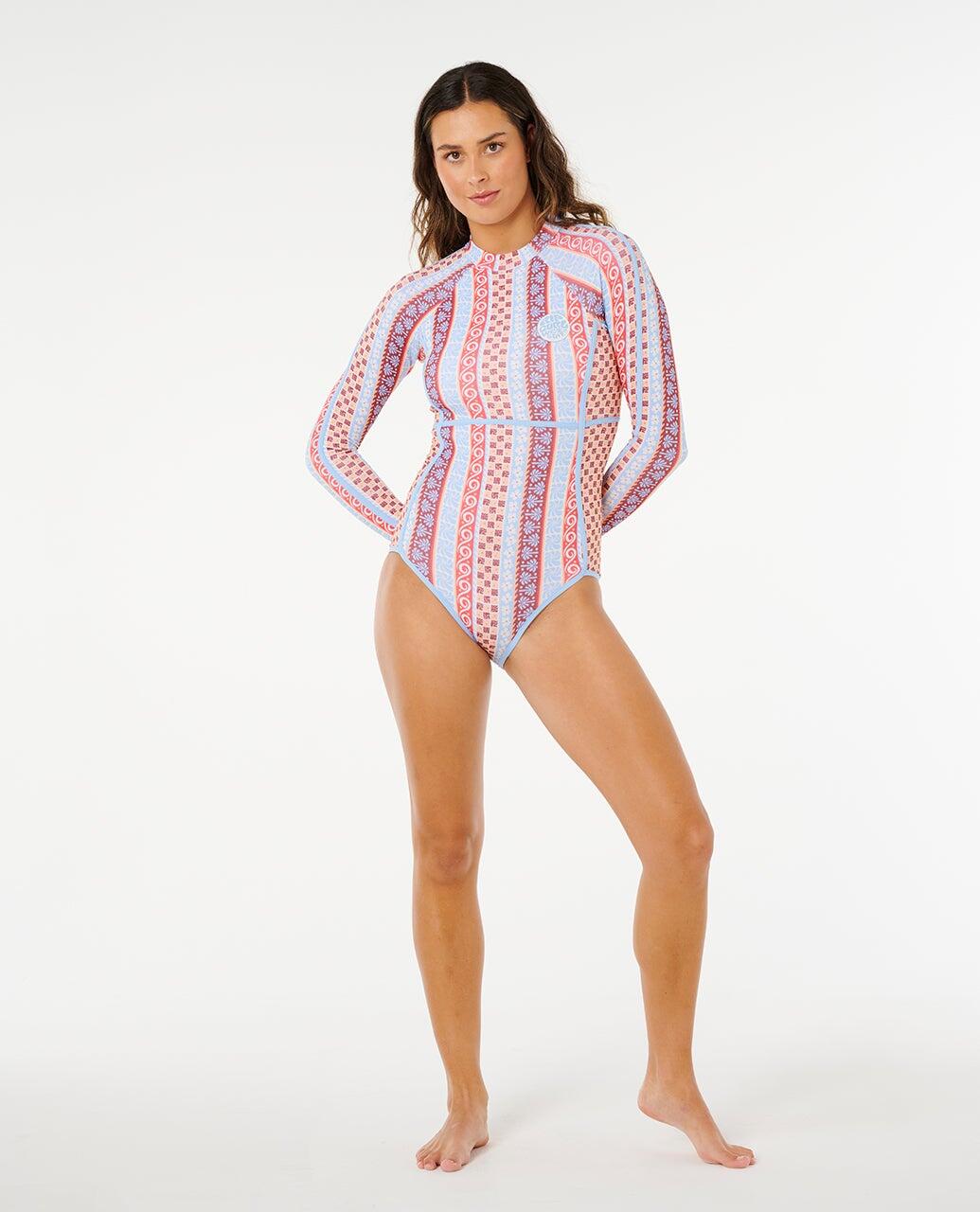 Maillot 1 pièce Coastal Instinct manches longues 4/6