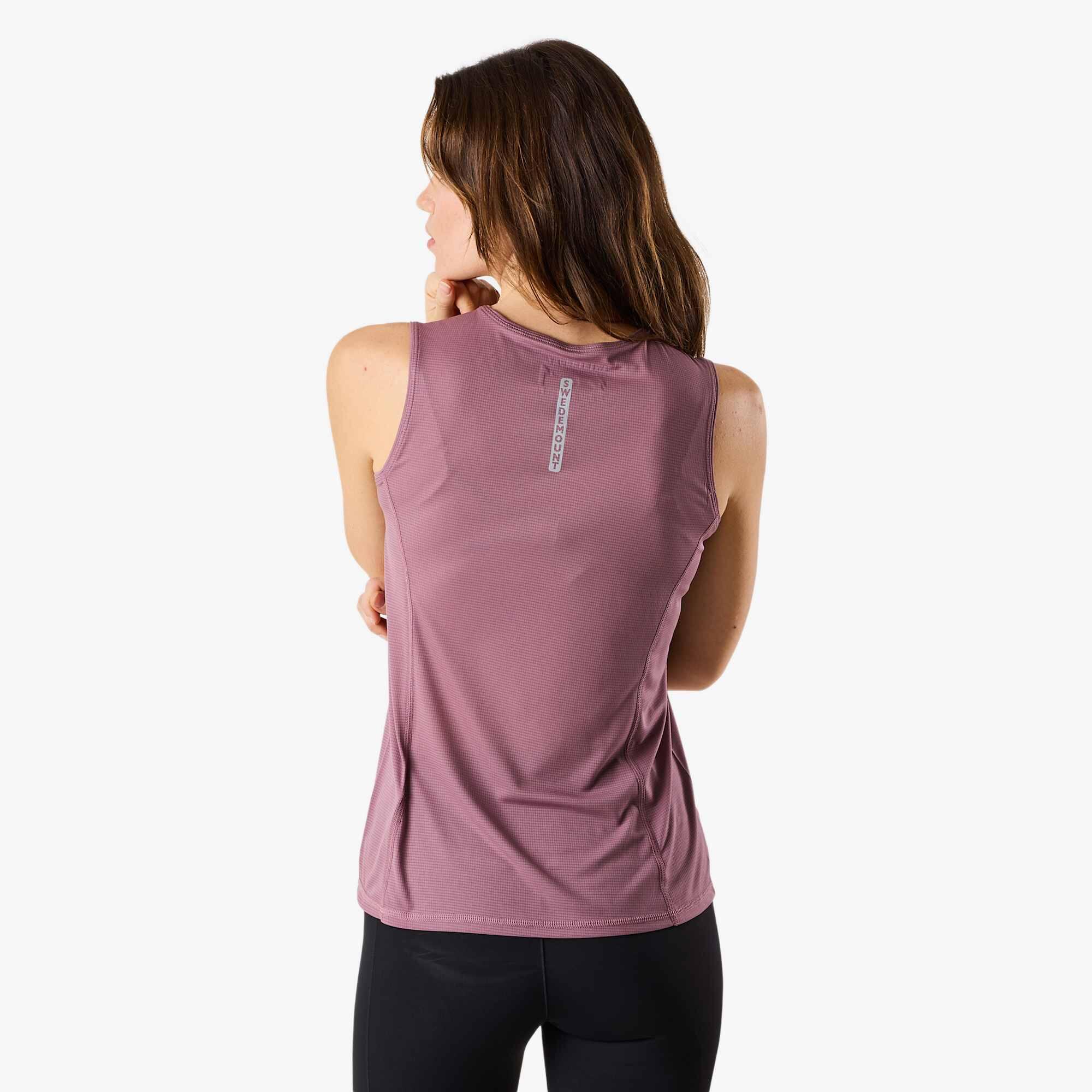 Camiseta De Tirantes Sintética Entrenamiento Mujer Transpirable Ultra Light 2/6