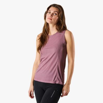 Dames trainings tanktop synthetisch ademend ultralicht tanktop
