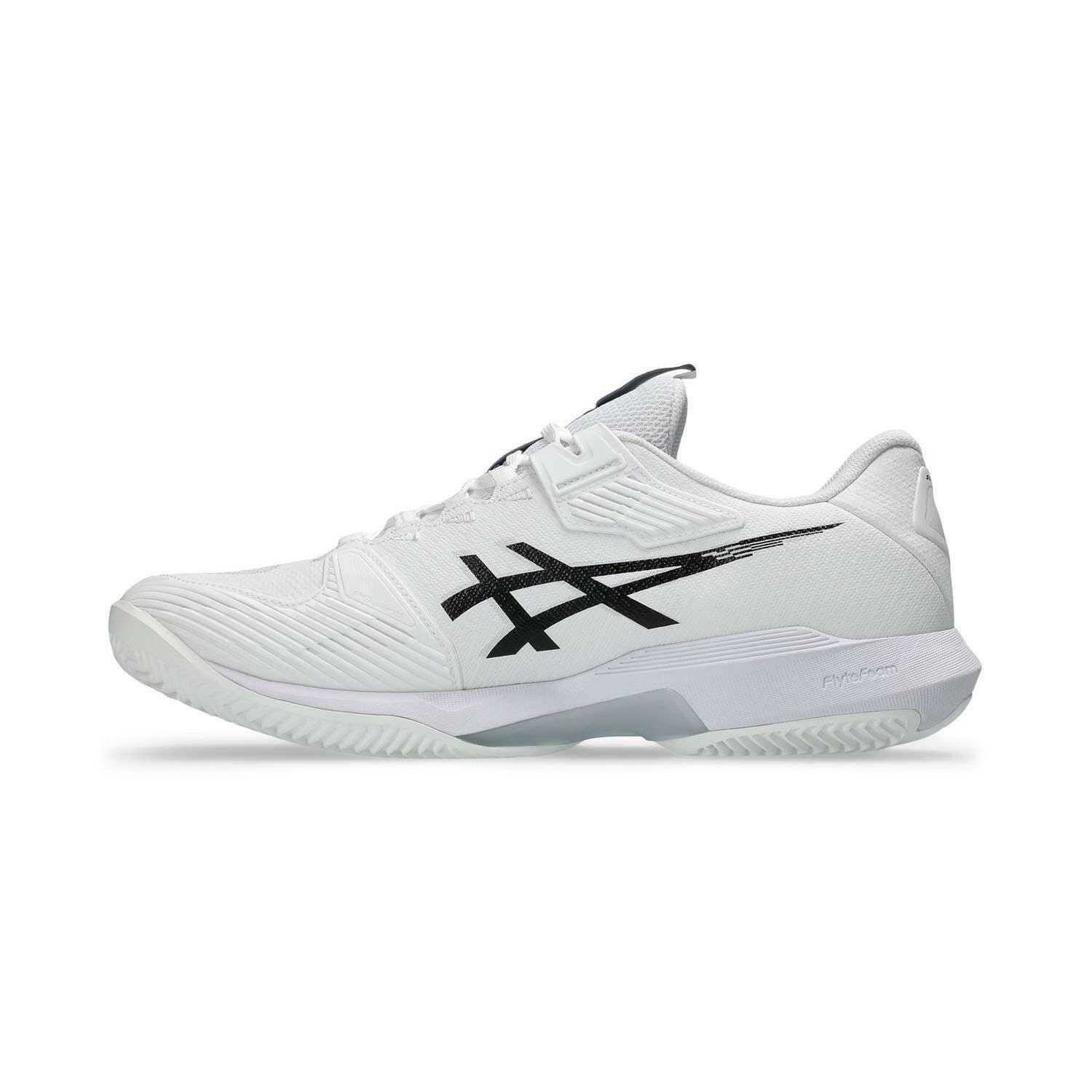 Tênis Asics Solution Speed FF 4 Clay White Preto 4/7