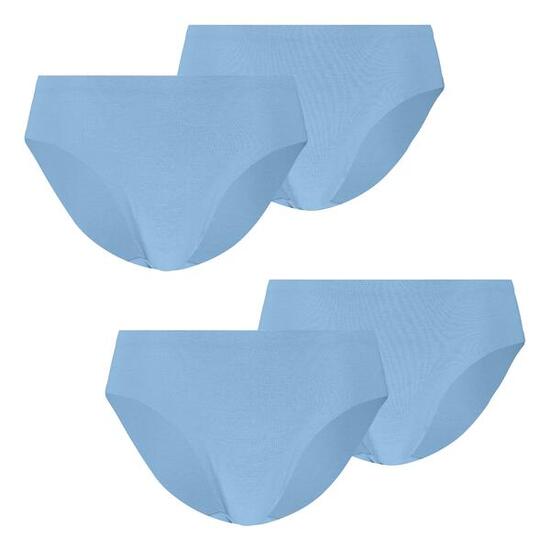 4er Pack Slips weich elastisch Damen - Invisible Ultra Soft Cotton Briefs