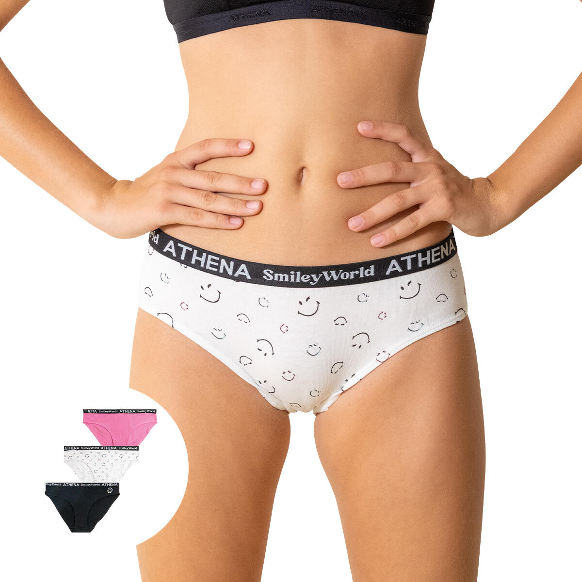 Lot de 3 culottes fille 3/7