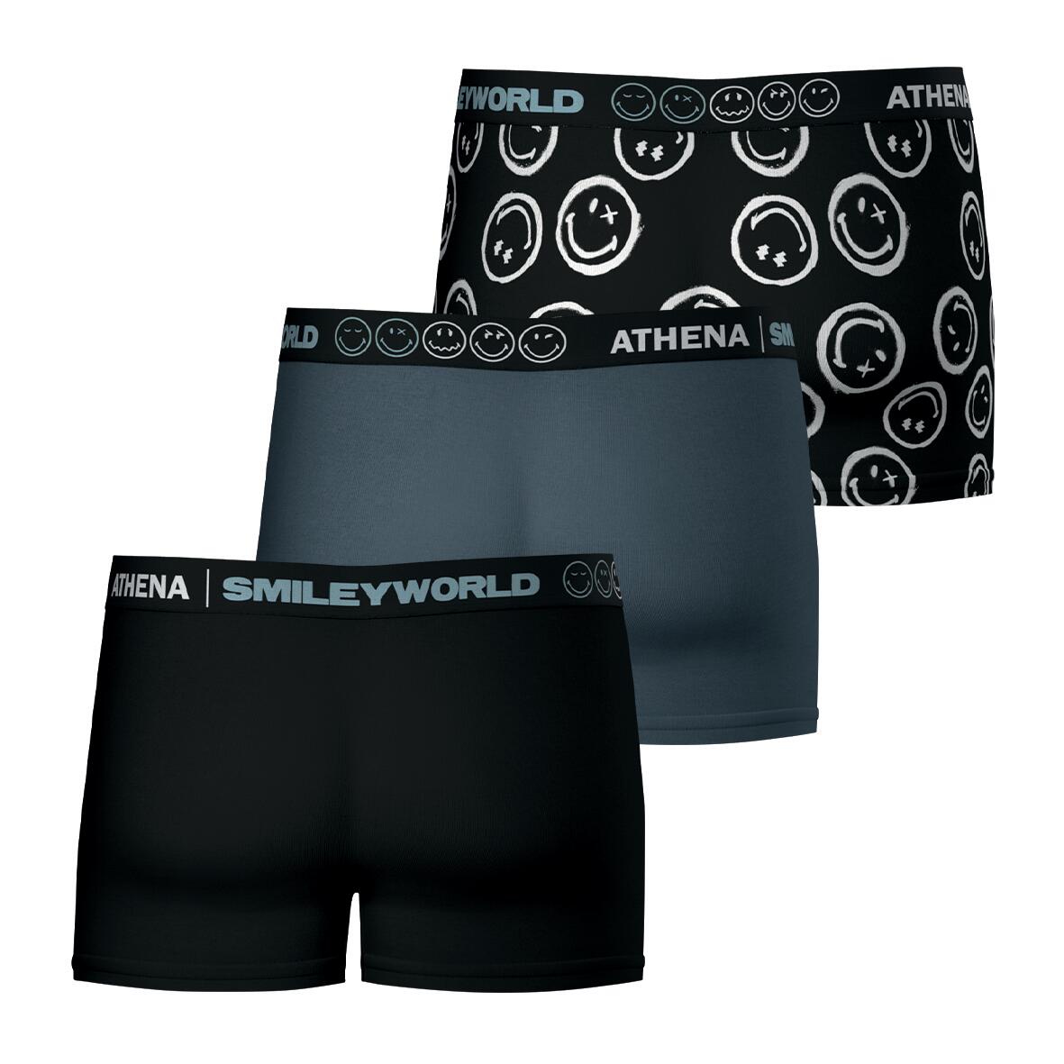 Lot de 3 boxers homme 3/4