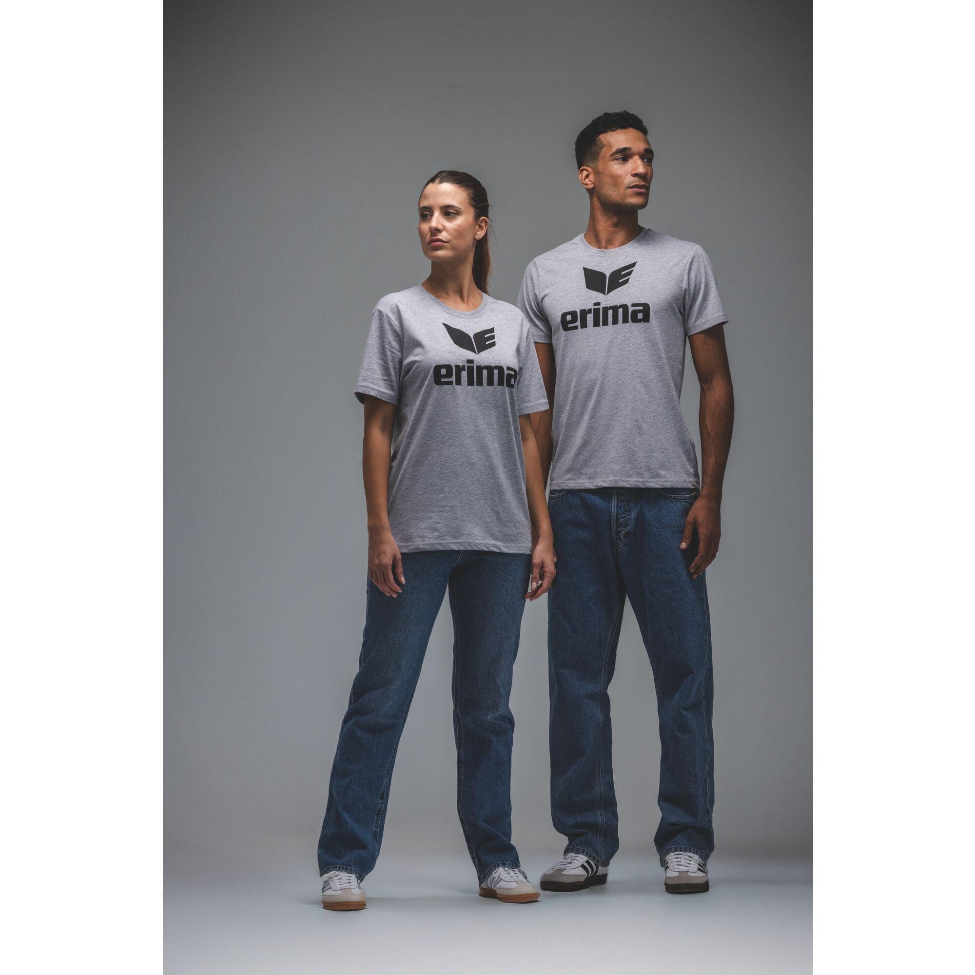 Erima Promo T-shirt Junior Grijs Gemêleerd 2/5