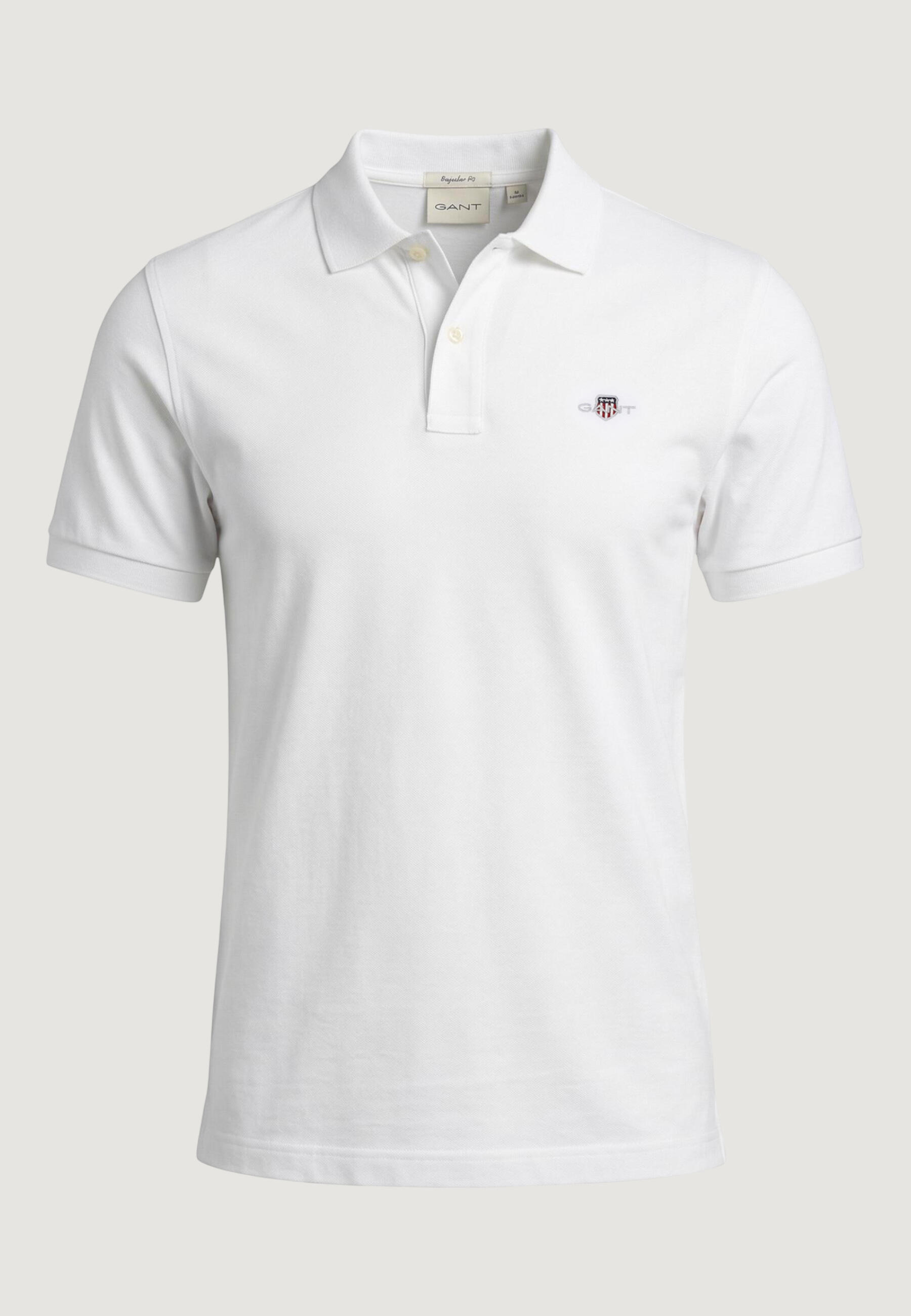 Polo maniche corte Uomo REG SHIELD SS PIQUE POLO Bianco 2/5