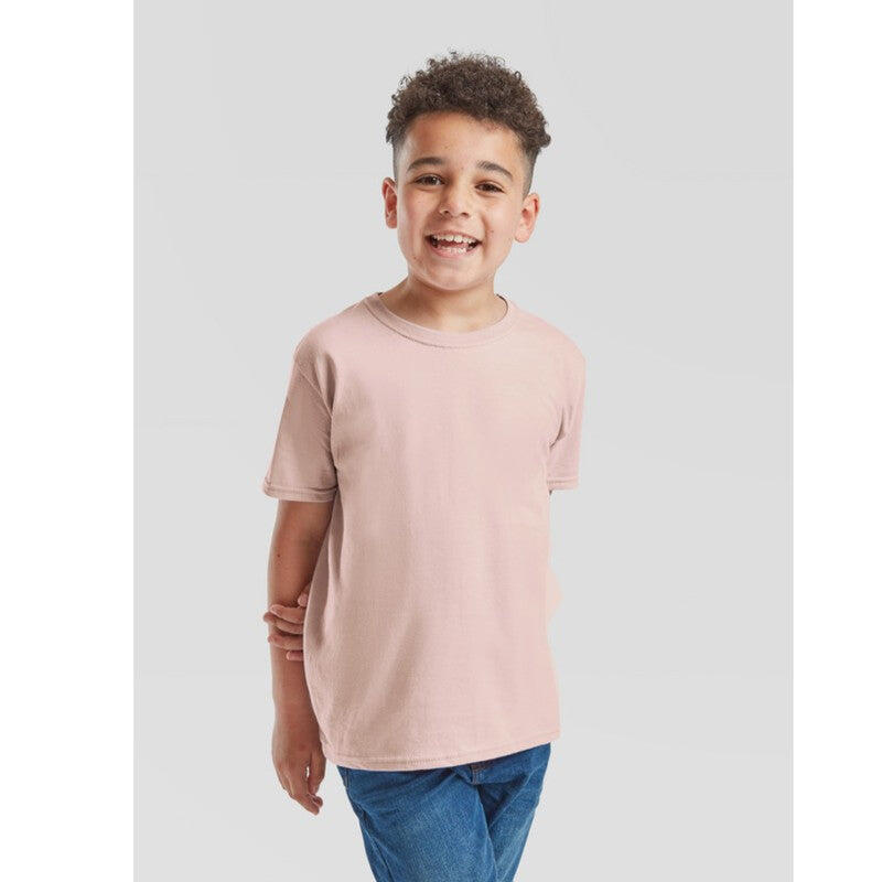 Camiseta infantil Fruit Of The Loom Iconic 150 T gris 6/7