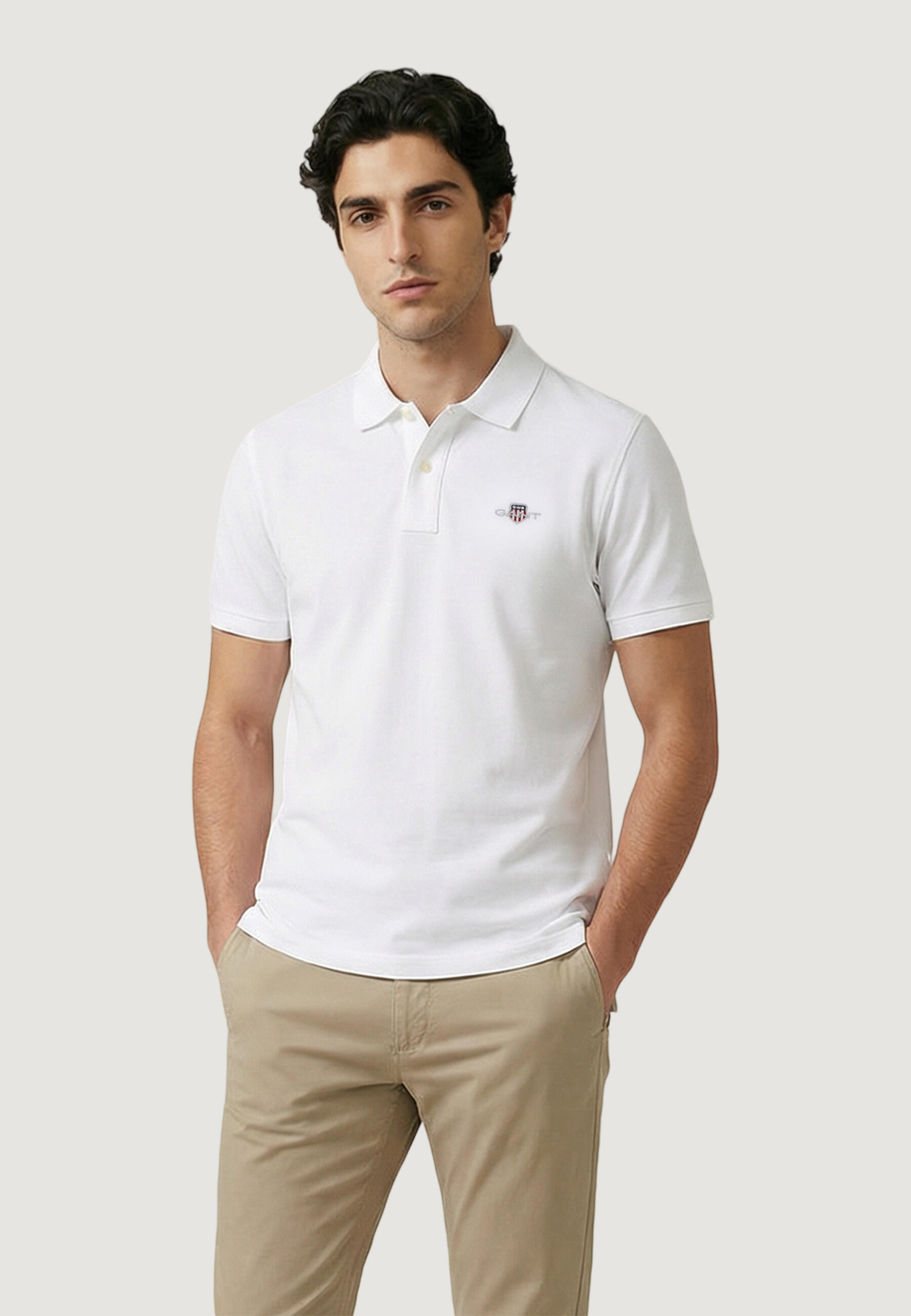 Tricou polo REG SHIELD SS PIQUE POLO  BĂRBAŢI