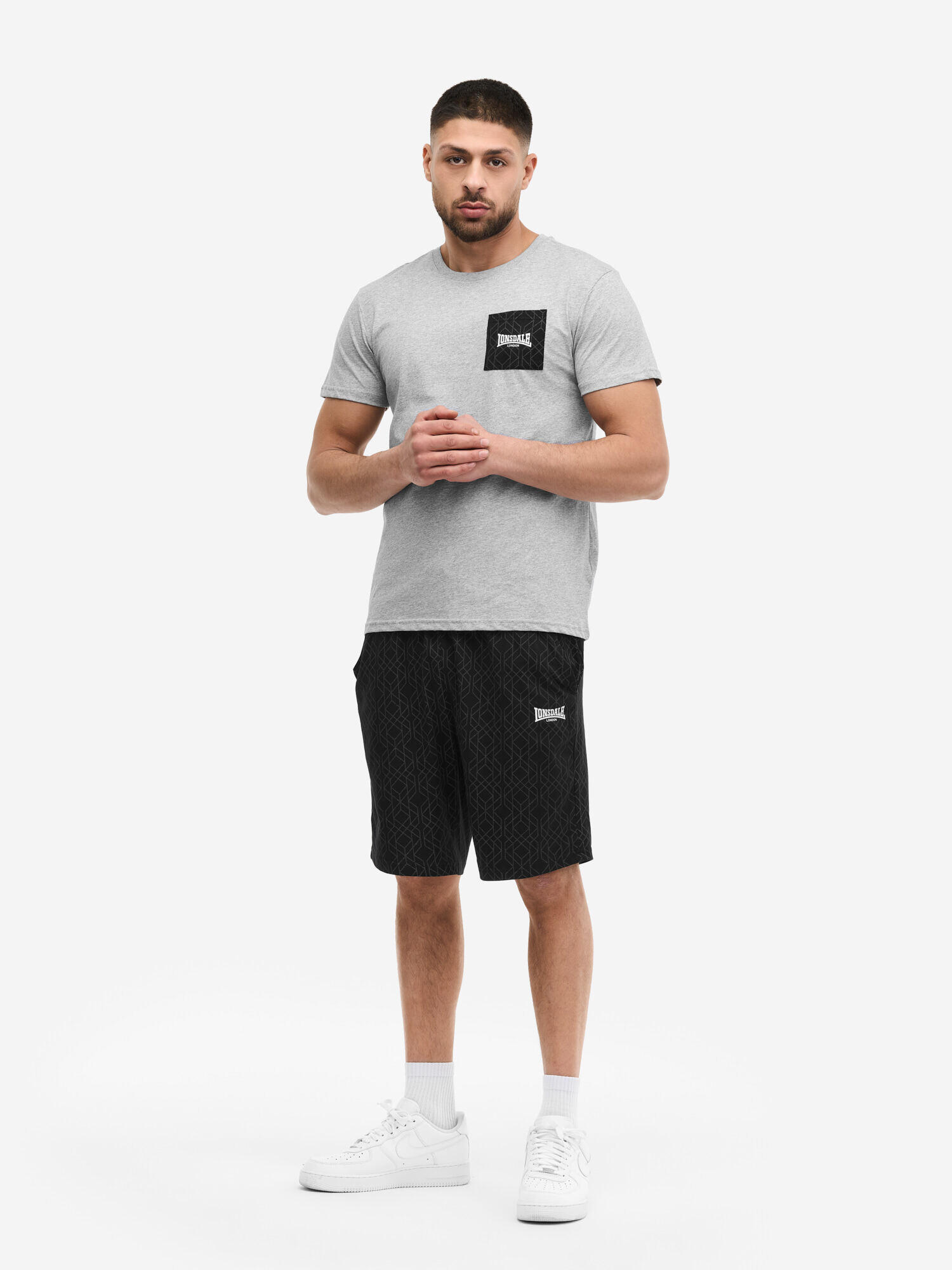 T-Shirt und Shorts Set Lonsdale Buston 3/7