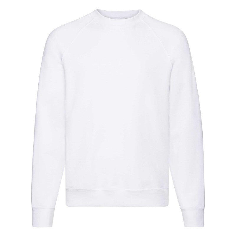 Felpa Fruit of the Loom Classic Raglan Adulto Rosa Chiaro 5/7