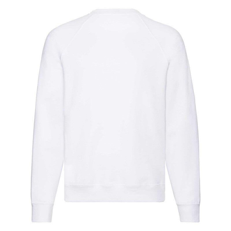 Felpa Fruit of the Loom Classic Raglan Adulto Rosa Chiaro 6/7