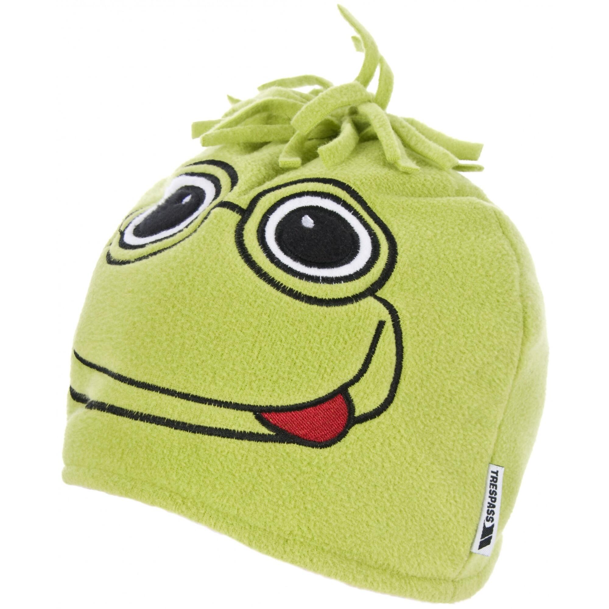 TRESPASS Childrens/Kids Toadey Frog Beanie Hat (Wasabi)