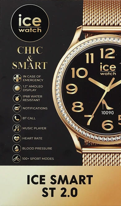 Ice Watch Digital Montre Doré/Noir 025316 4/4