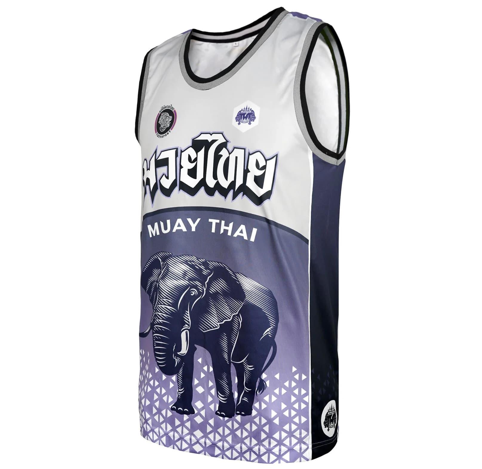 Tank Top TUFF White War Elephant 2/6