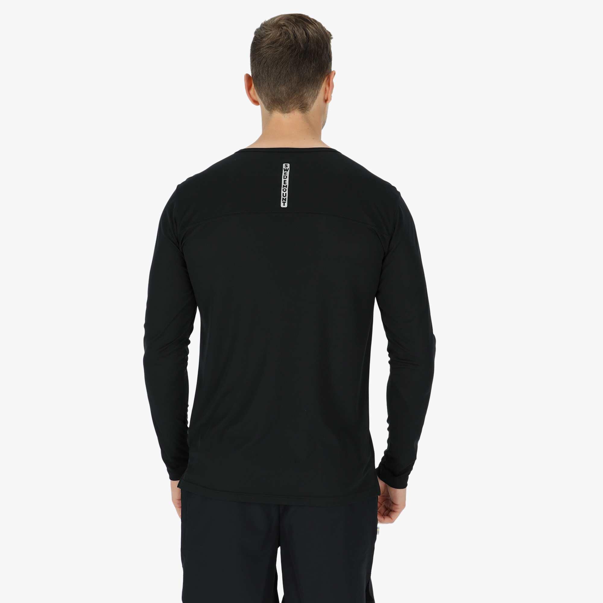 Herren Trainingslangarmshirt synthetisch schnelltrocknend Ultra Light LS Tee II 2/6