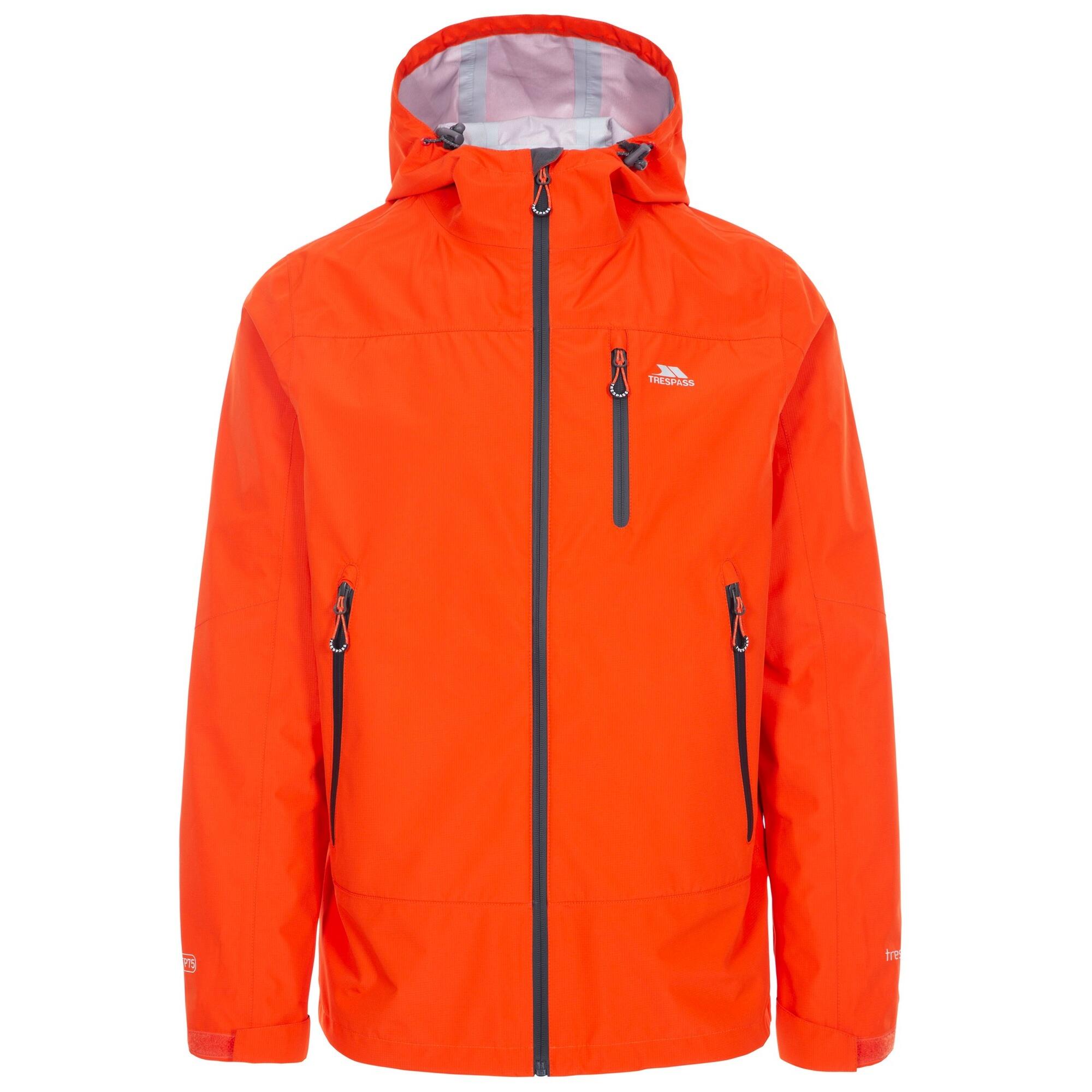 RAKENFARD Men's Waterproof Jacket (Orange)