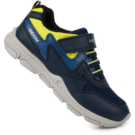Buty dziecięce sportowe sneakersy dla chłopca na rzep GEOX J NEW TORQUE