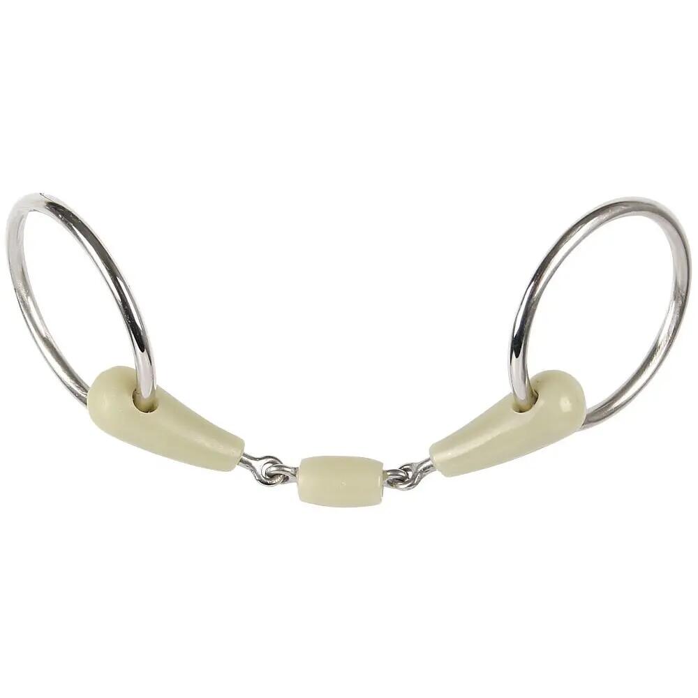 Morso a 2 anelli per cavalli con doppia rottura Harry's Horse Apple 18 mm 2/2