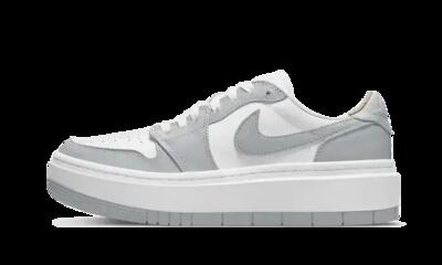 Scarpe Air Jordan 1 Low Elevate White Grey