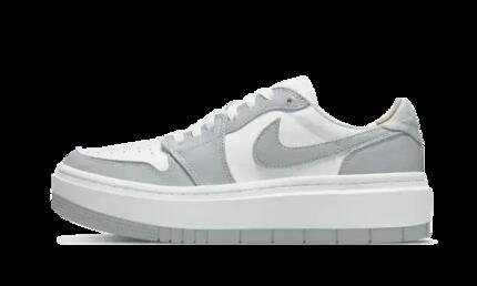 Zapatillas Air Jordan 1 Low Elevate White Grey