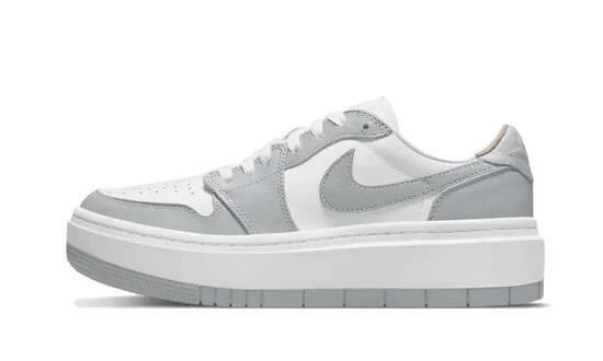 Zapatillas Air Jordan 1 Low Elevate White Grey