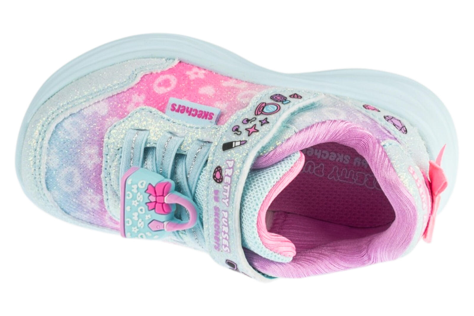 Buty sportowe Sneakersy dziewczęce, Power Jams 2.0 3/4