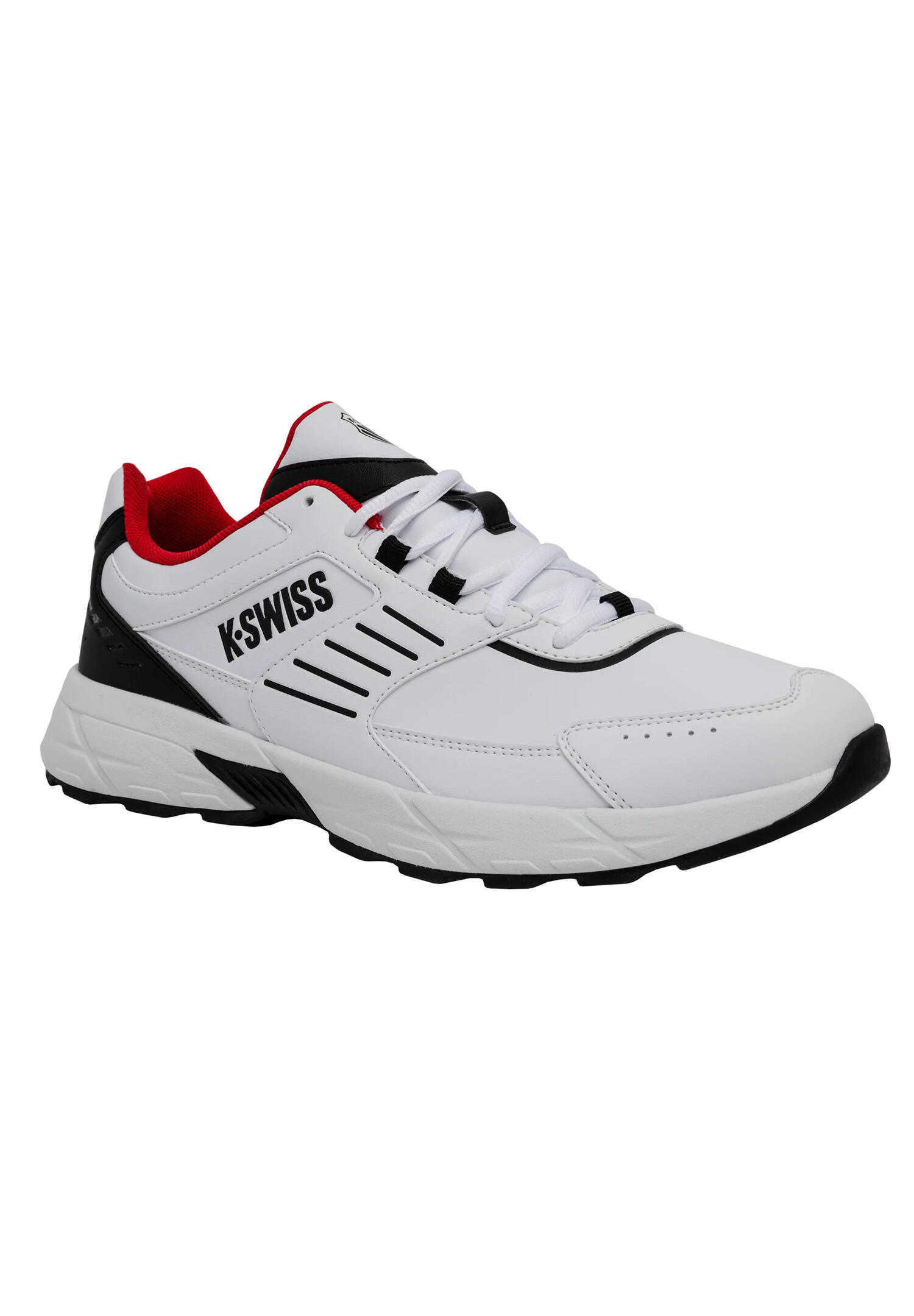 Sneakersy męskie K-swiss FARIO LTH na co dzień białe (04778-122-M)