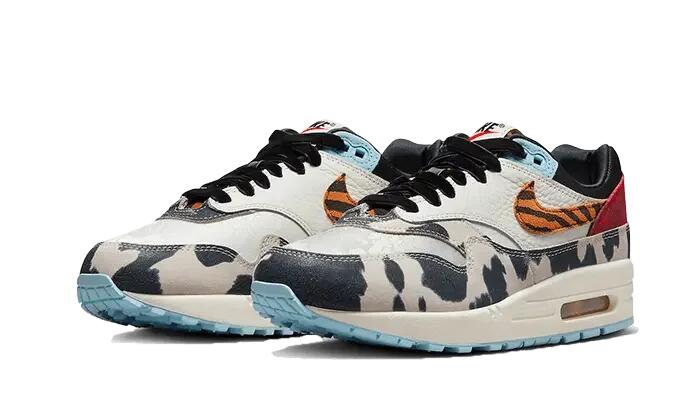 Nike Air Max 1 '87 Tiger Swoosh Cow Print (W) 2/4