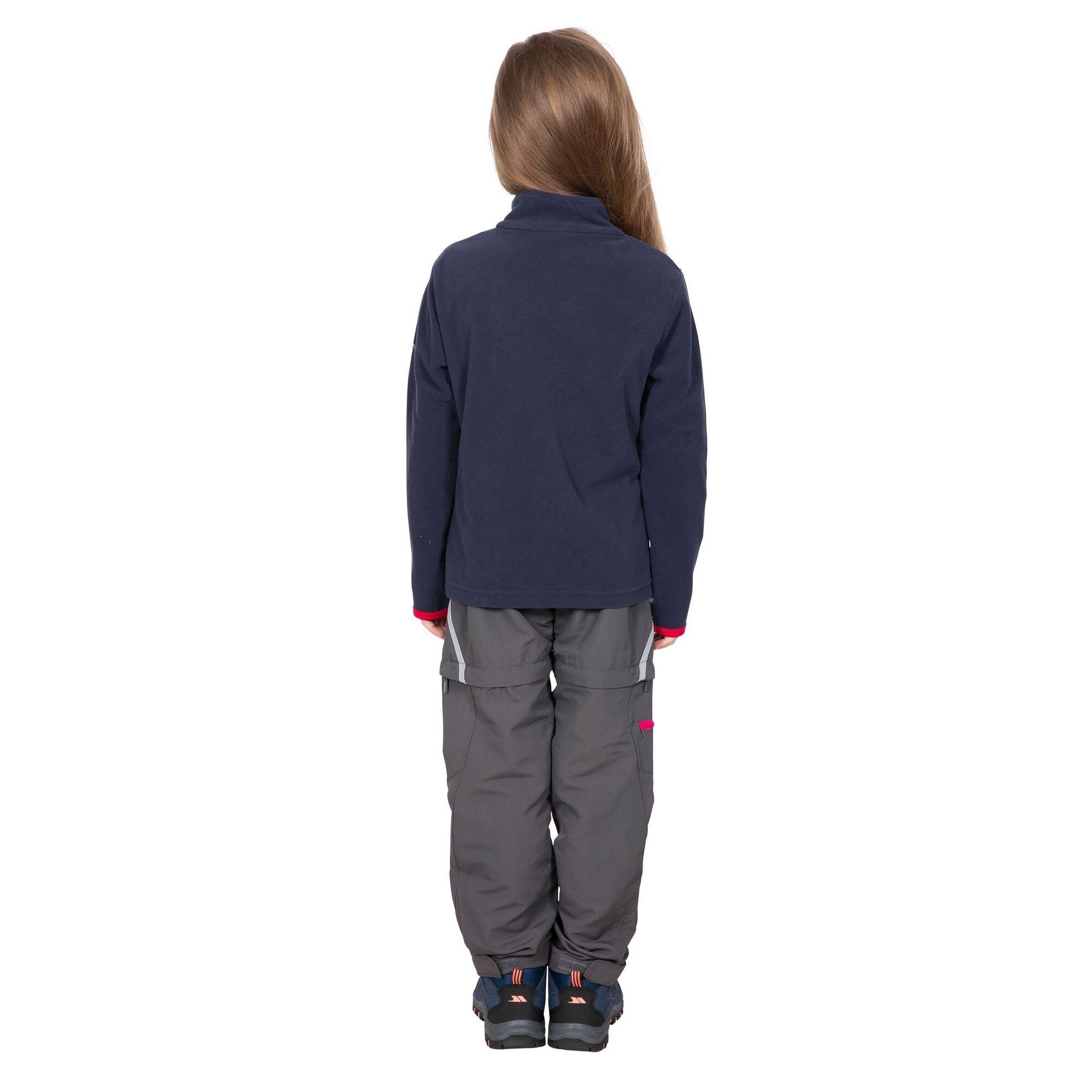 Kinder Microfleecepullover Sybil Mädchen Marineblau 2/5