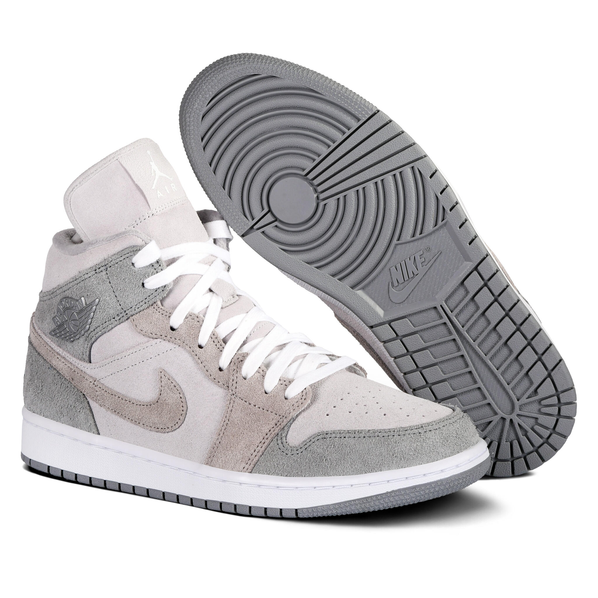 Air Jordan 1 Mid SE Particle Grey 3/4