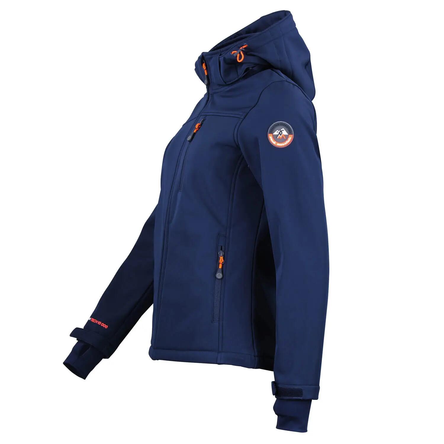 Chaqueta con capucha softshell para mujer Peak Mountain Aclaude 2/4