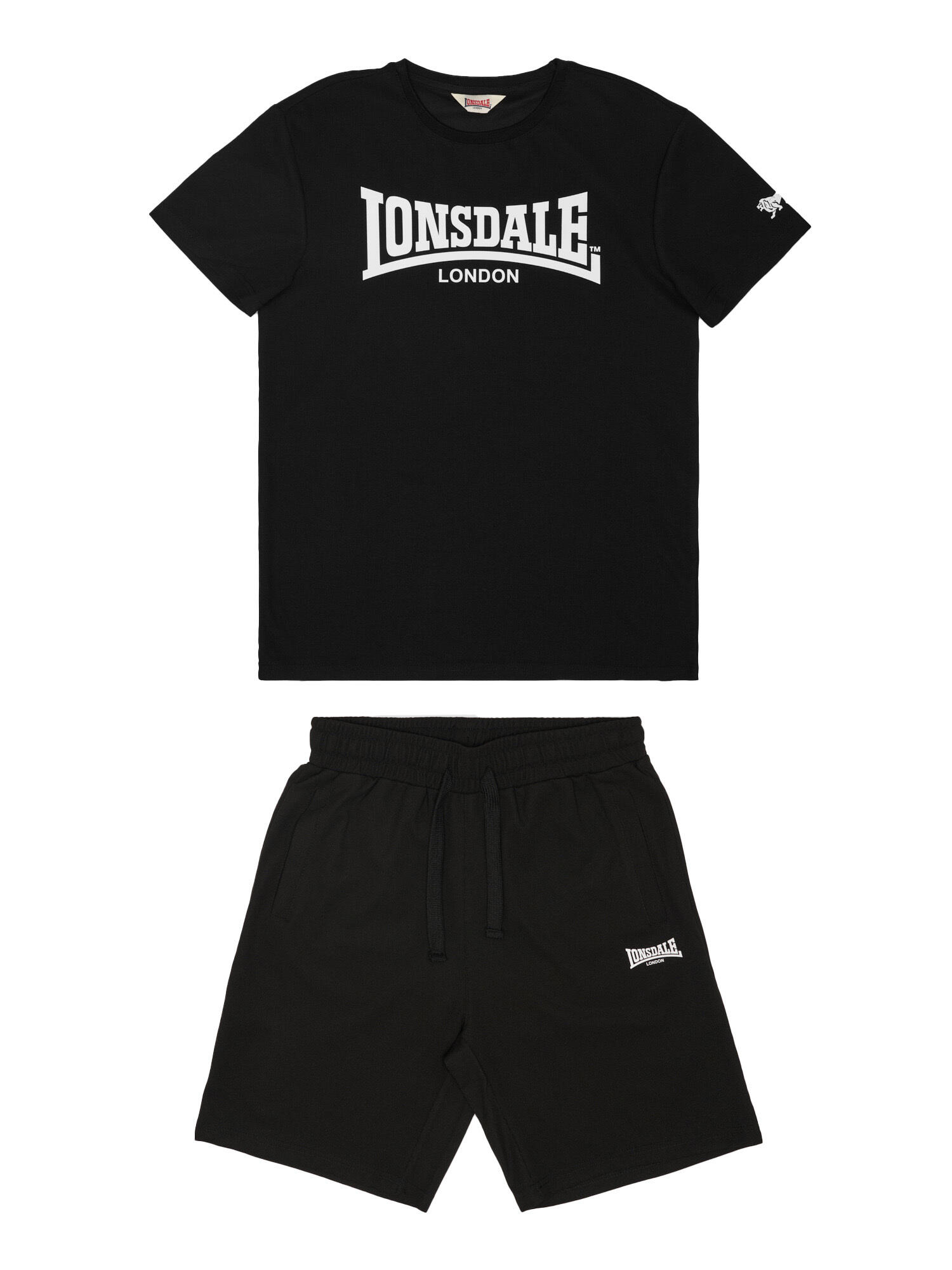 Completo Maglietta e Pantaloni Corti Lonsdale Dunstan 2/7