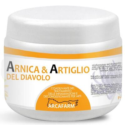 Crema Arnica e Artiglio del Diavolo per cavalli 500 ml