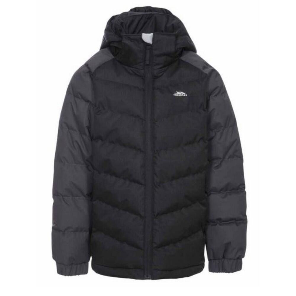 Boy's SIDESPIN down jacket (Black)