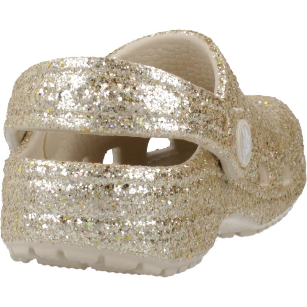 Sandały CROCS CLASSIC CHUNKY GLITT Złoty 3/6