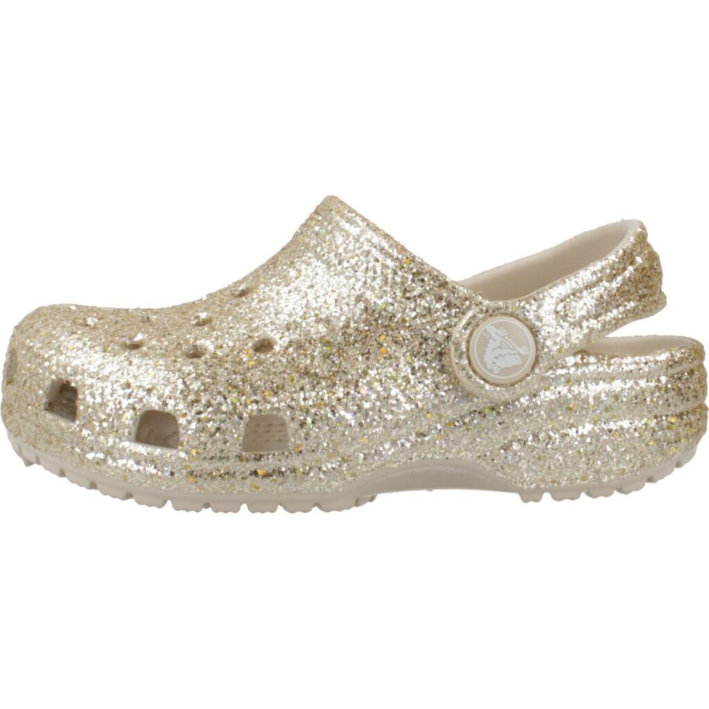 Sandały CROCS CLASSIC CHUNKY GLITT Złoty 2/6