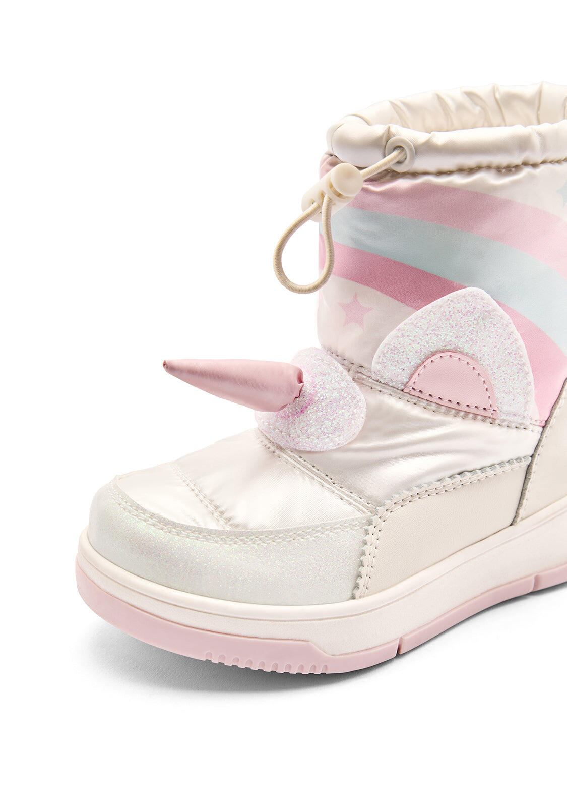 Botas de Niña con Forro Interior y Estampado Unicornio 3/4